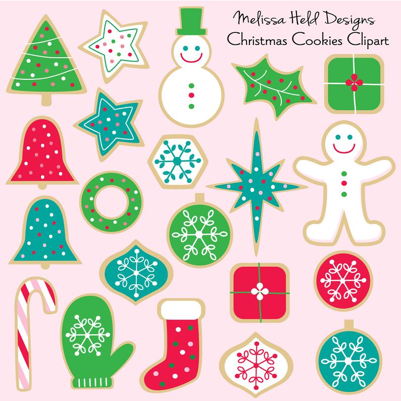 Christmas Cookies Clipart.