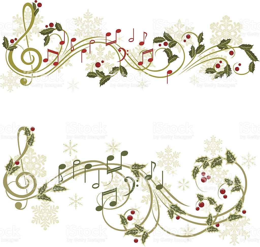 Music Clipart Christmas.