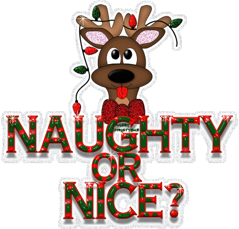 Naughty Or Nice Clipart.