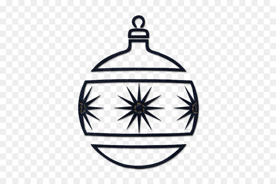 Christmas Black And White png download.