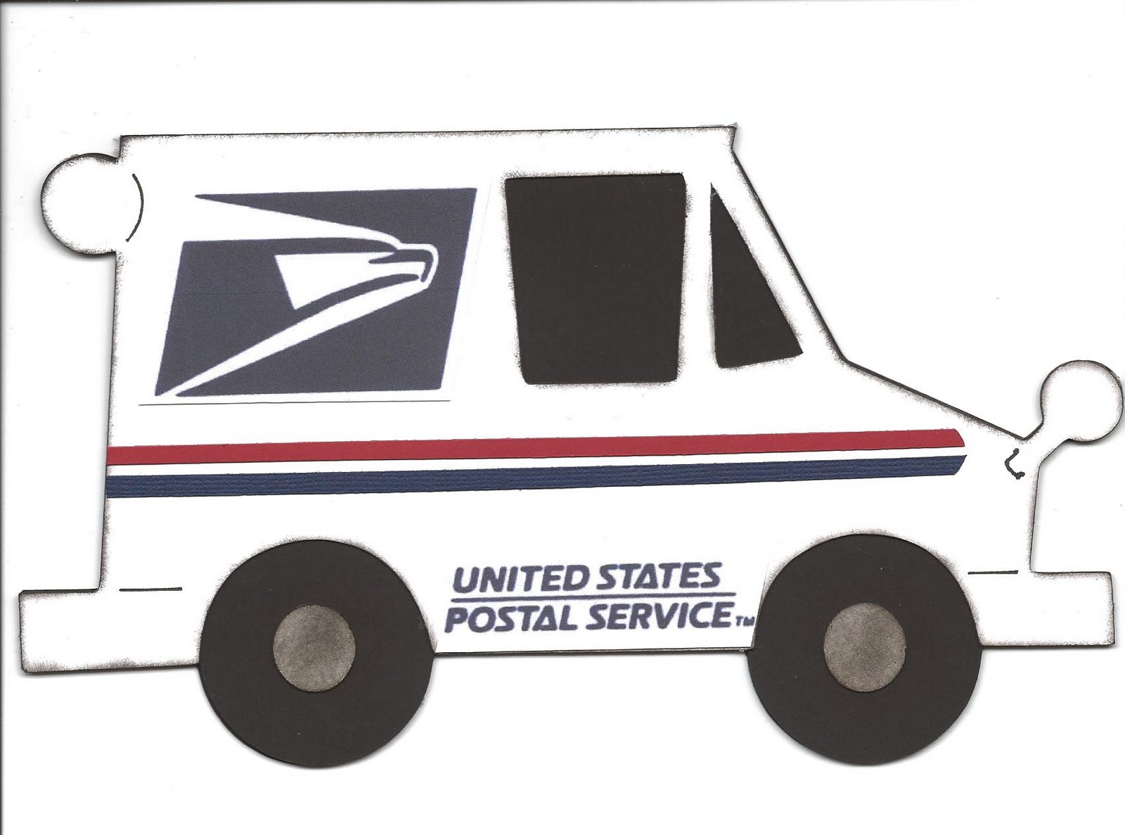 Free Free 142 Usps Mail Truck Svg SVG PNG EPS DXF File