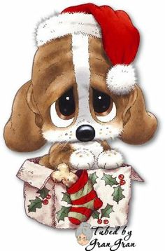 538 Best Christmas dog clipart images in 2019.