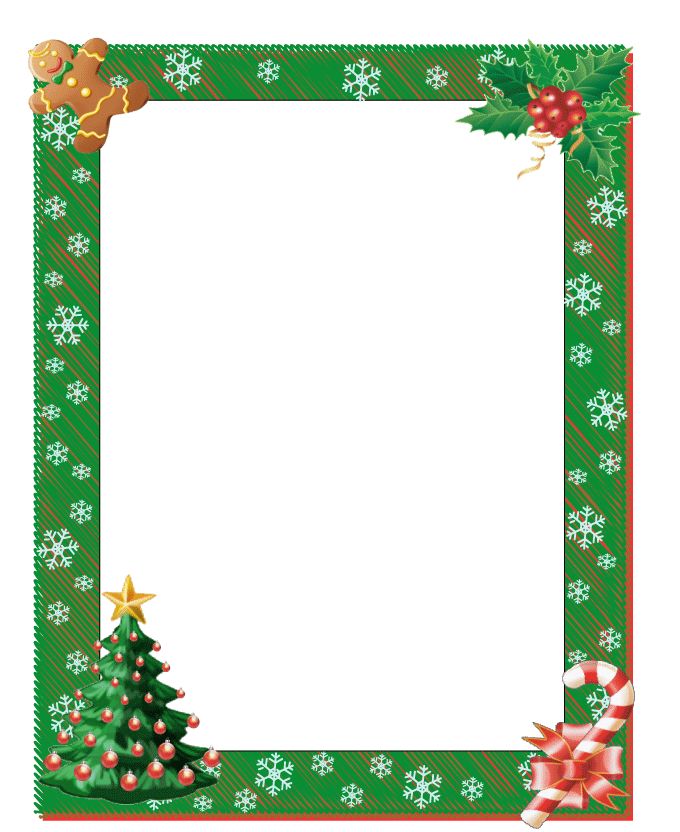 free christmas clipart top borders to copy and print 20