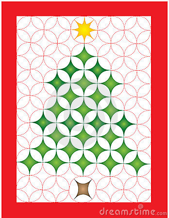 Christmas quilts borders clipart.