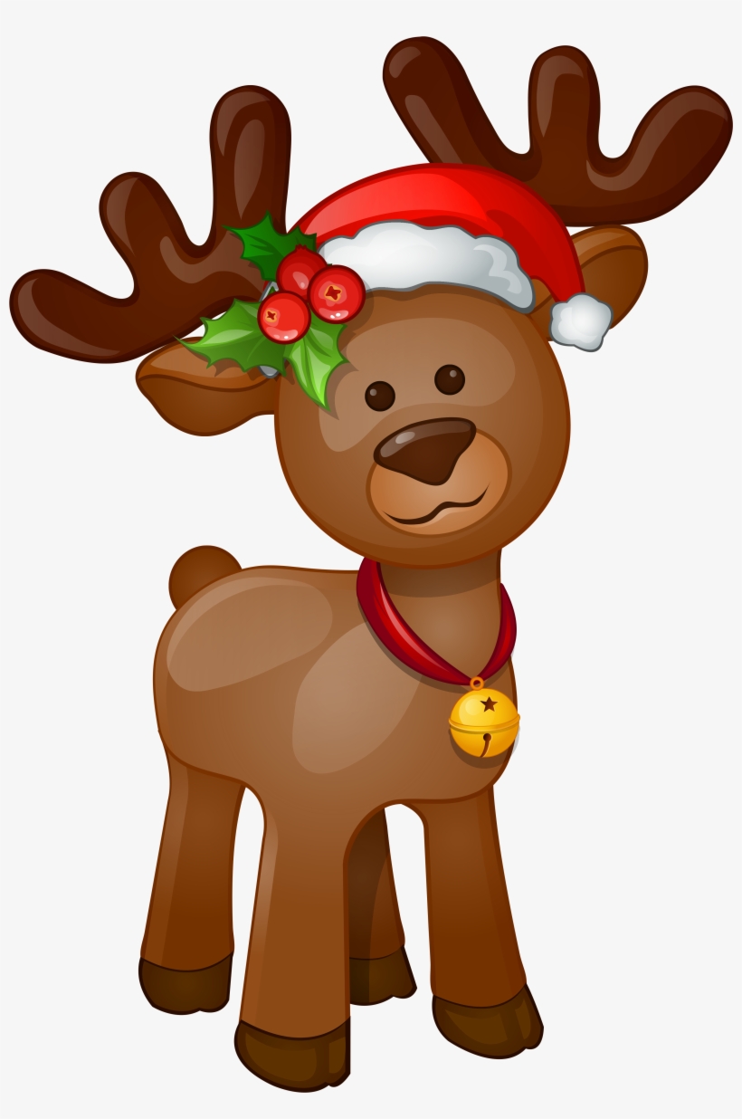 Christmas Reindeer Png Clipart Freeuse Download.