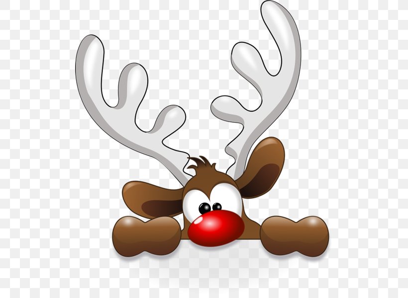 Rudolph Reindeer Santa Claus Clip Art, PNG, 518x600px.