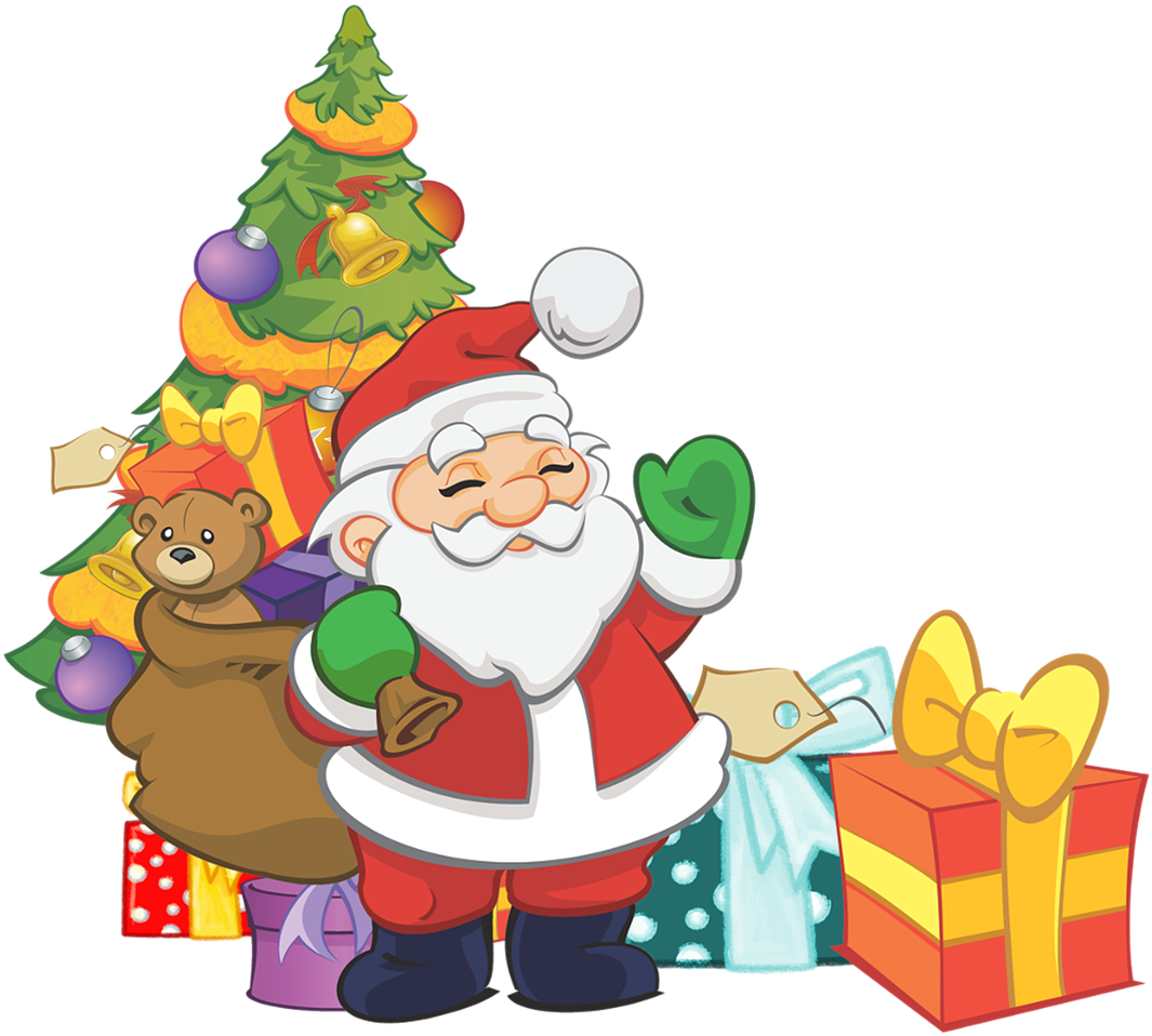 Free To Use Public Domain Santa Claus Clip Art.