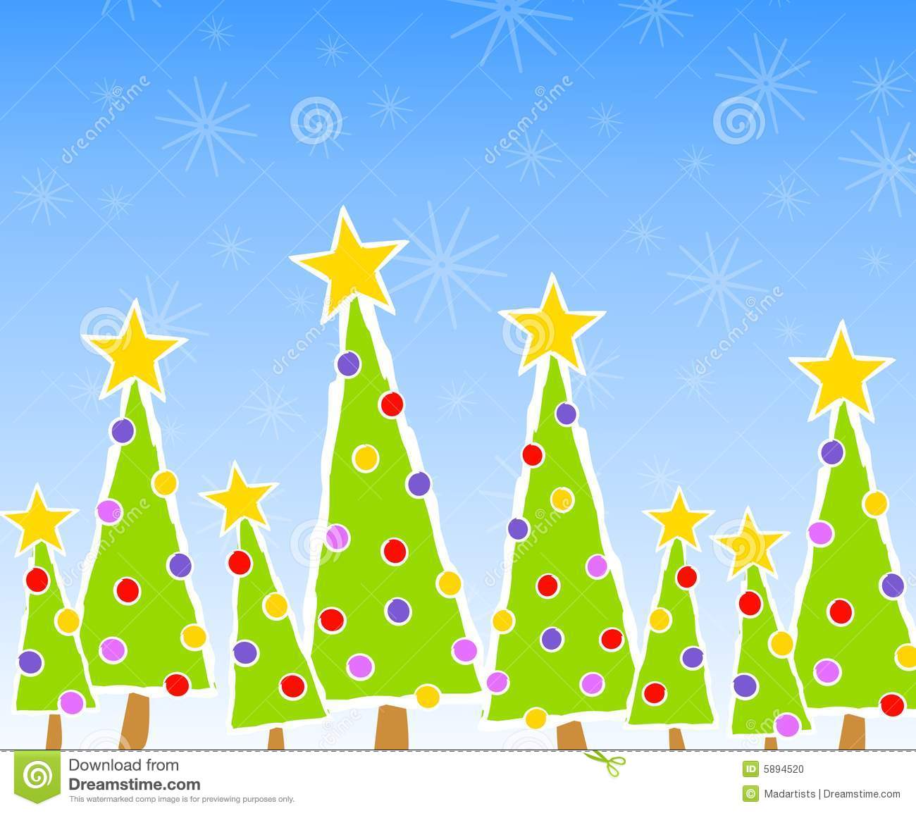 Christmas scene clipart.