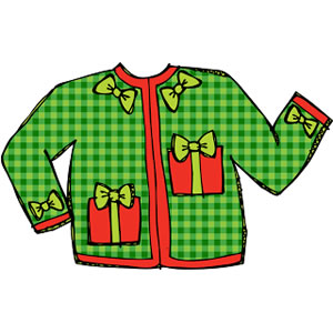 Christmas Sweater Clipart.