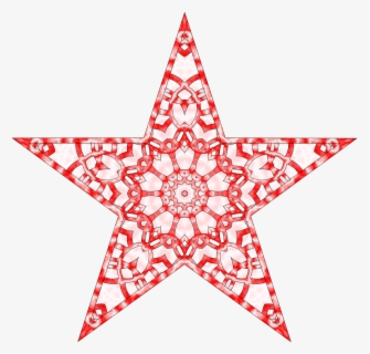 Free Christmas Star Clip Art with No Background.