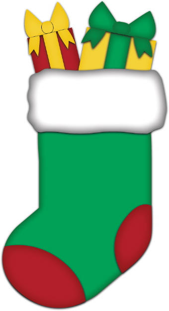Christmas Stocking Clipart.