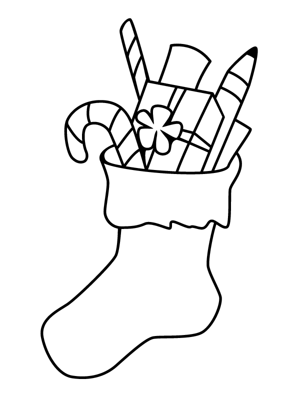 Free Christmas Stocking Drawings, Download Free Clip Art, Free Clip.