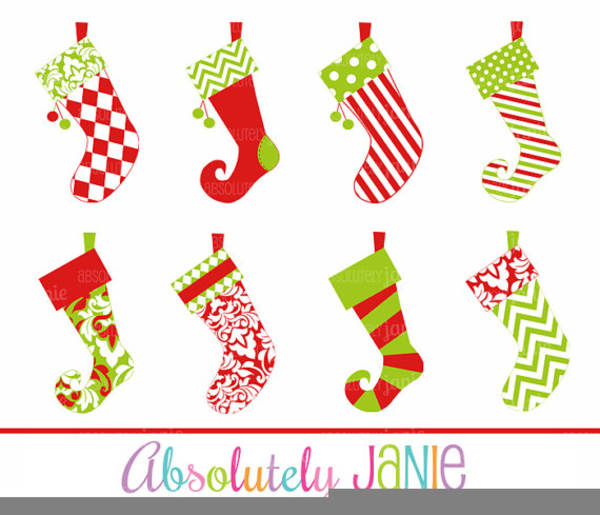 Free Clipart For Christmas Stockings.