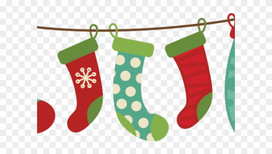 Christmas Stockings Clip Art.