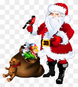 Christmas Bag Of Toys Clipart.