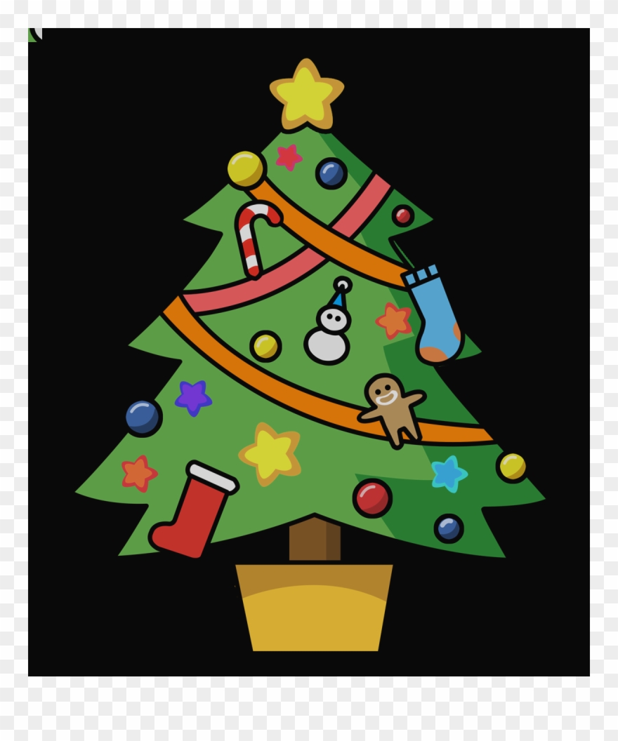 Free Christmas Tree Clip Art Borders Clipart Of Xmas.