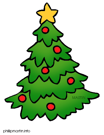 Christmas Tree Clip Art Free Png.