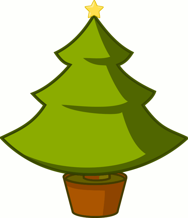 Free Christmas Tree Clipart.