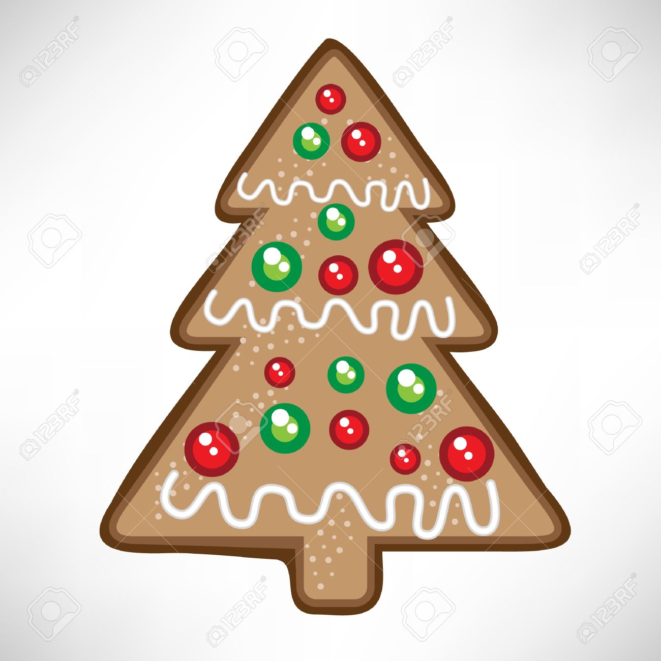 christmas tree cookie.
