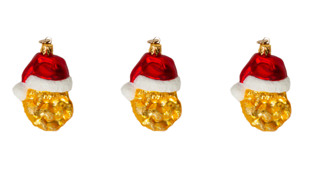 McDonald's Chicken Nugget Christmas Tree Ornaments Are The Tastiest.