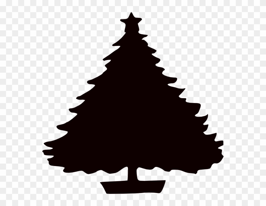 Christmas Tree Silhouette Free Download Clip Art Free.