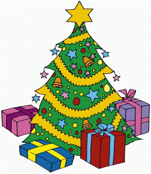 christmas tree with presents clipart for kids 20 free Cliparts