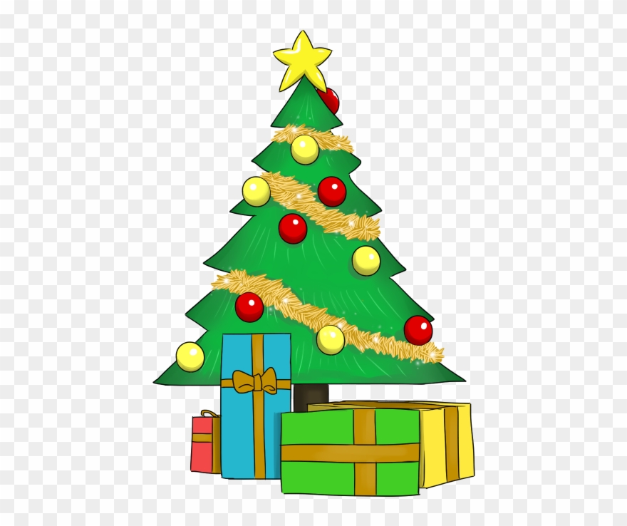 Free To Use Public Domain Christmas Tree Clip Art.