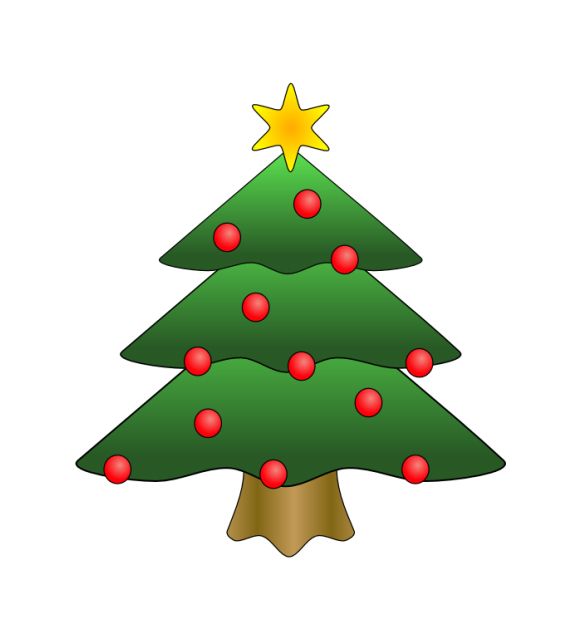 Free Christmas Tree Clip Art.