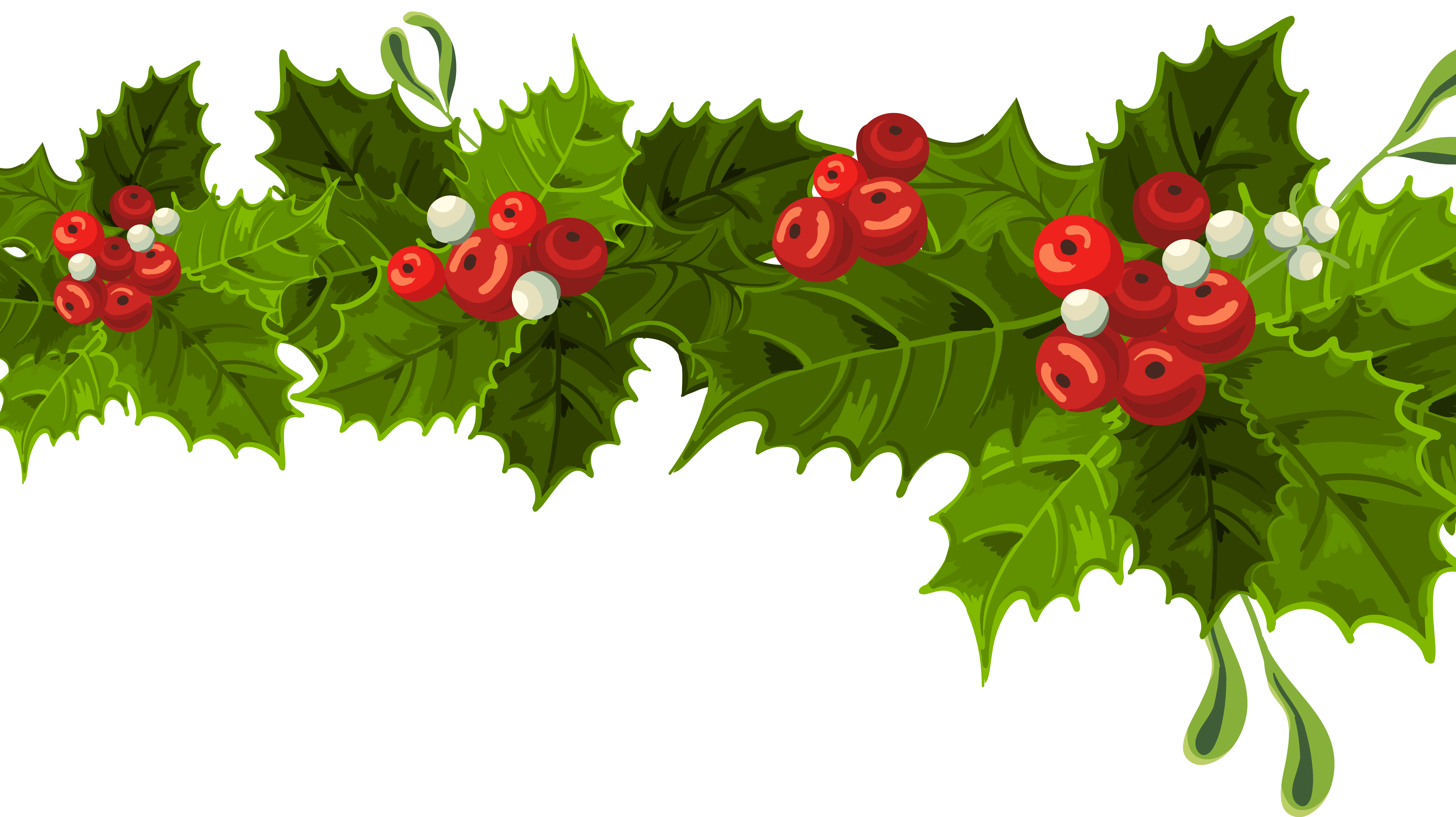 Christmas trim clipart.