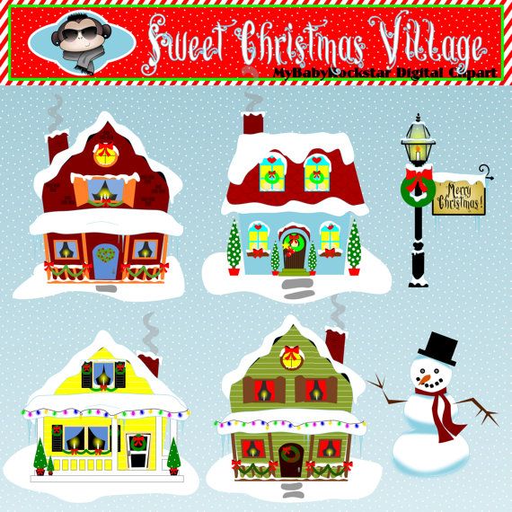 Free Christmas Village Cliparts, Download Free Clip Art.
