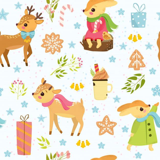 Christmas Pattern Vectors, Photos and PSD files.