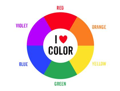 Basic Color Wheel Clipart.