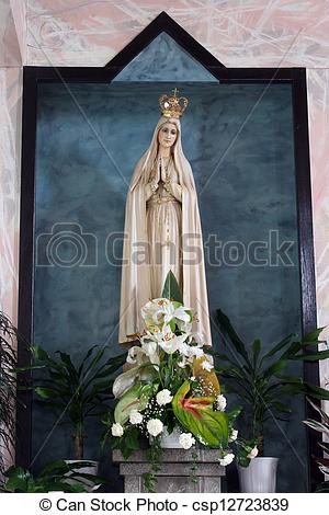 Stock Photos of Our lady of Fatima csp12723839.