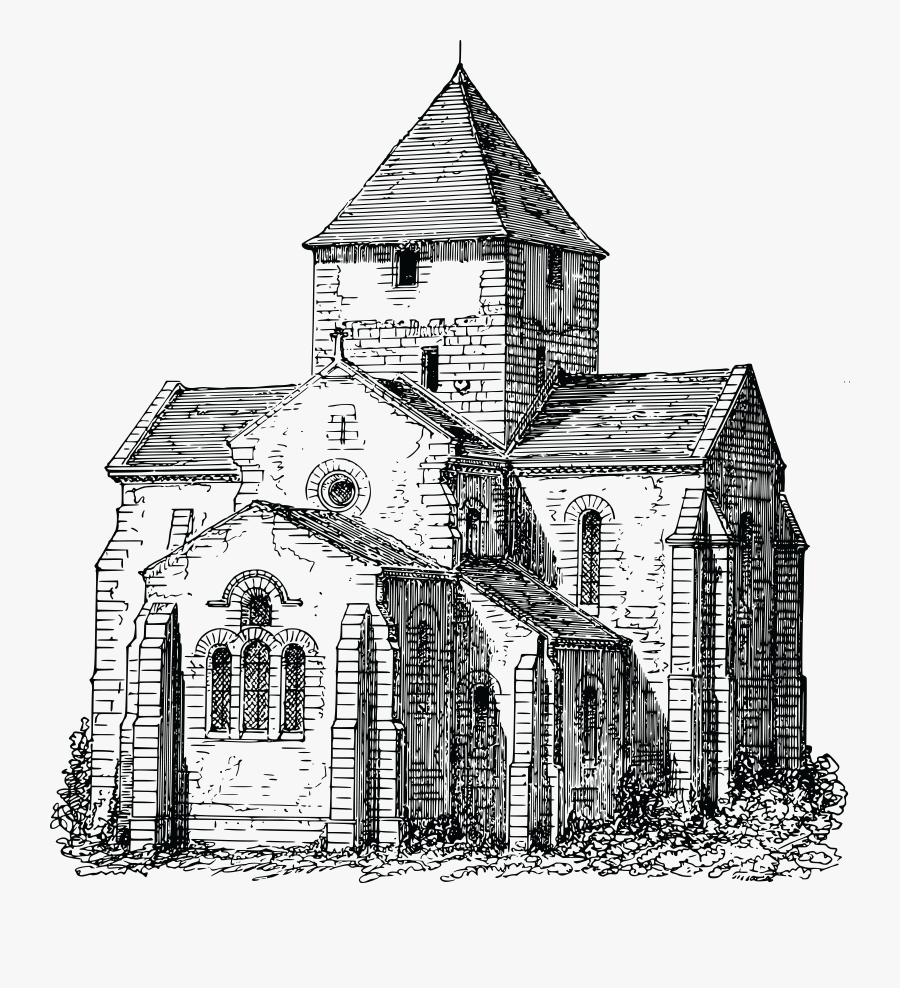 Church Sketch Png , Free Transparent Clipart.