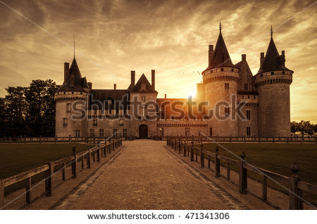 Chateau Stock Photos, Royalty.