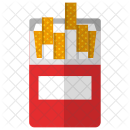 Cigarettes Pack Icon.