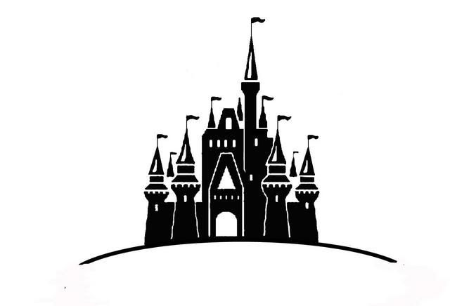 Free Free 194 Disney Castle Outline Svg SVG PNG EPS DXF File