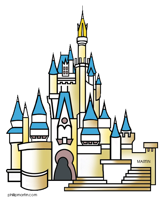 Cinderella Castle Clipart.