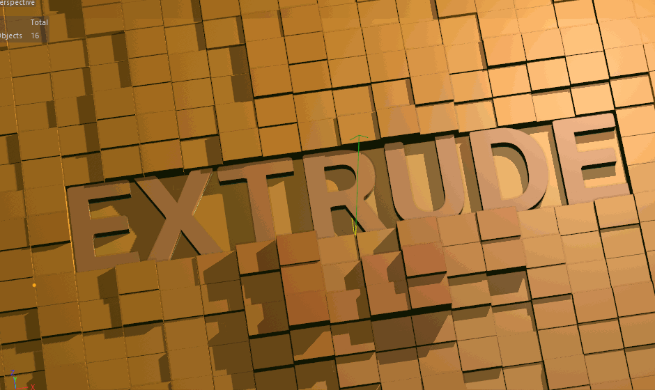 A Quick Guide to Extruding in Cinema 4D.