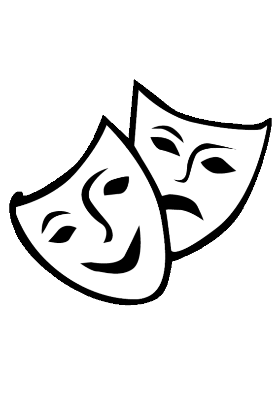 Comedy/Tragedy Masks.