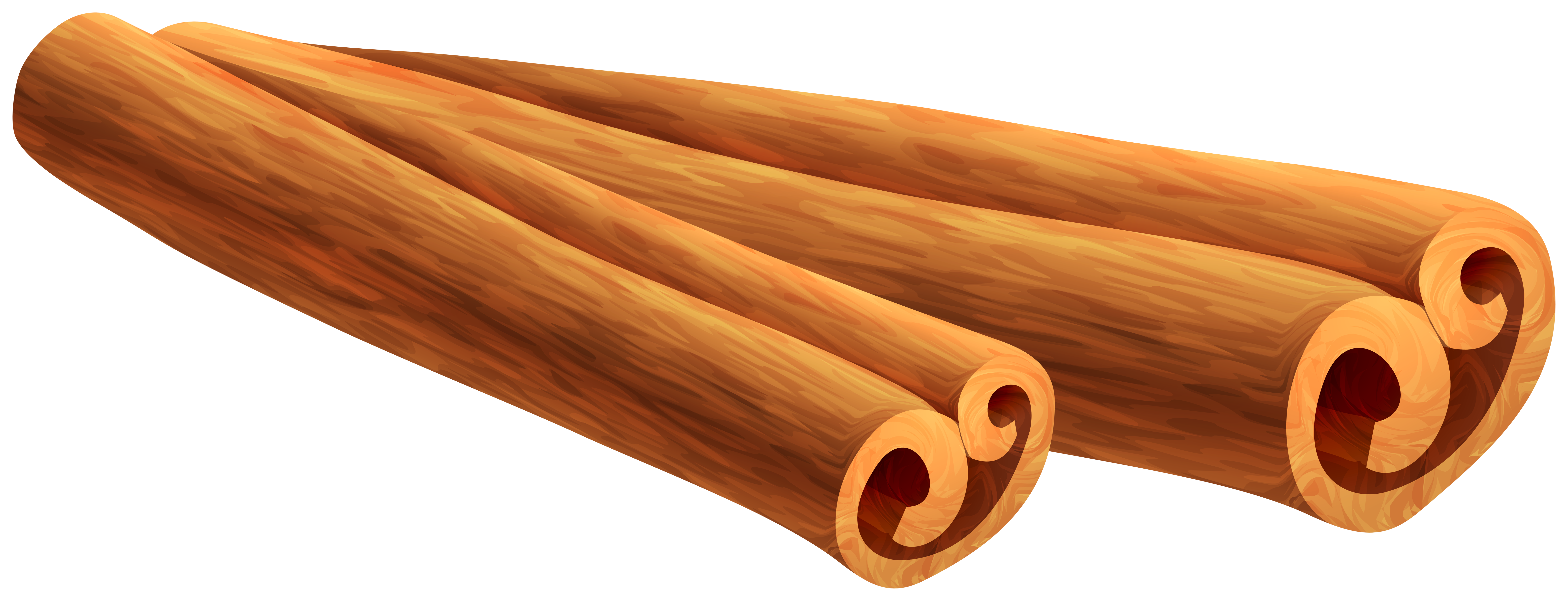 Cinnamon Sticks Transparent Image.