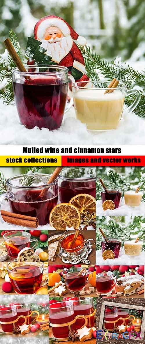 Mulled wine and cinnamon stars » ExtraGFX free graphic portal, psd.