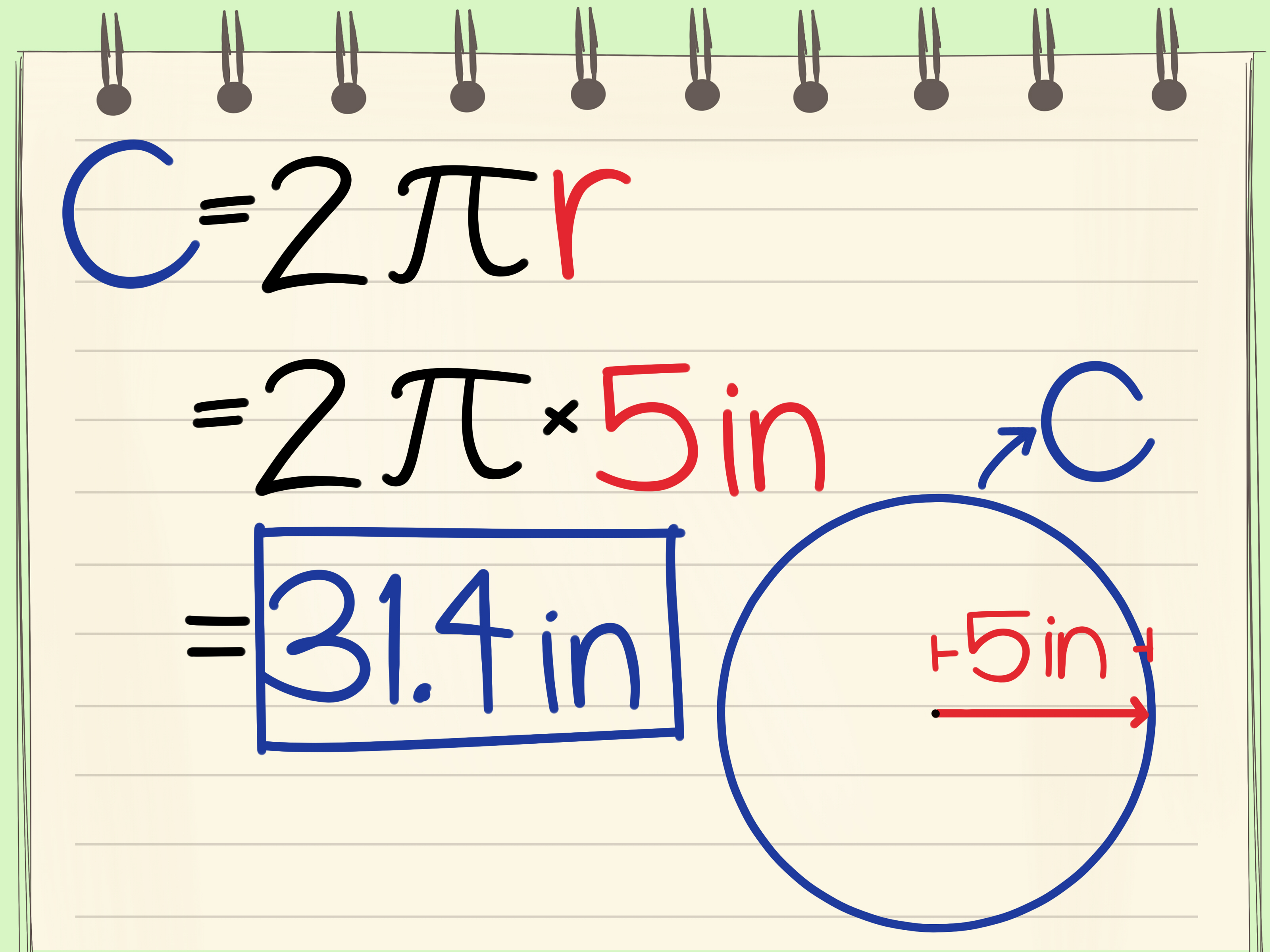 Circle Radius Examples