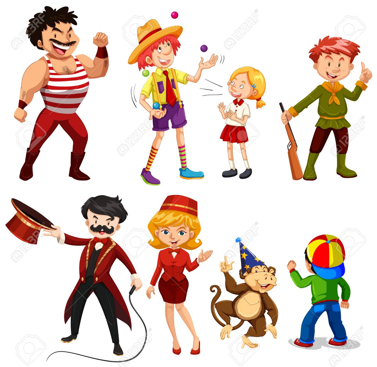 circus characters clipart 20 free Cliparts | Download images on