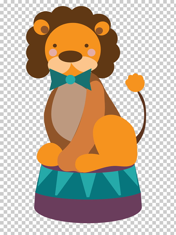 Lion Circus Scalable Graphics, circus lion PNG clipart.