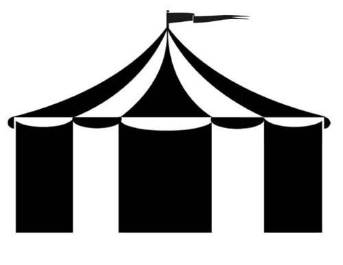 1388 Tent free clipart.