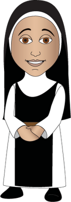 Monks And Nuns Clipart.