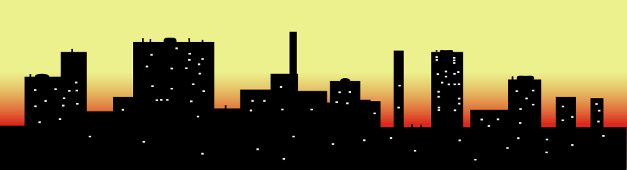 Free clipart city skyline.