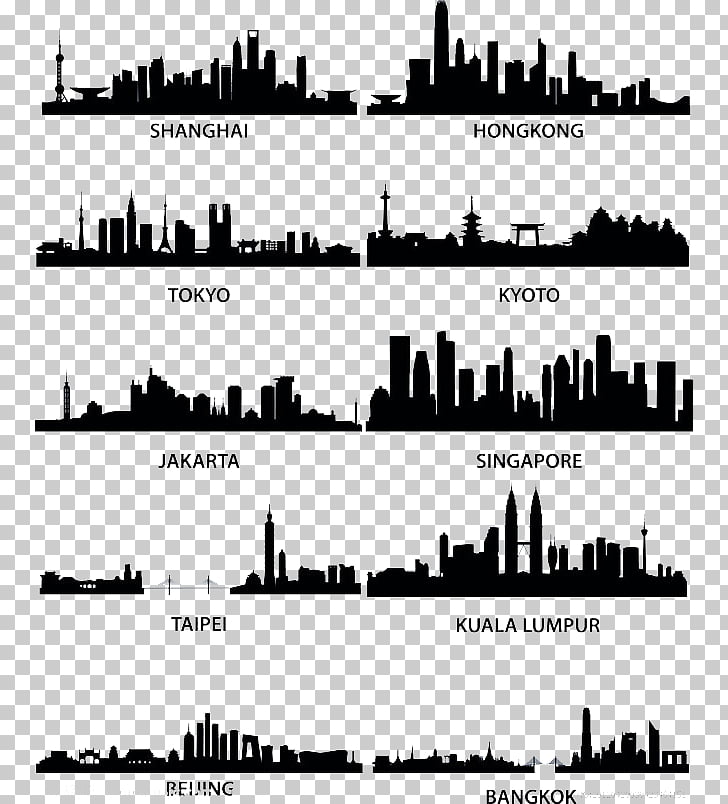 Cities: Skylines Silhouette , City Silhouette PNG clipart.