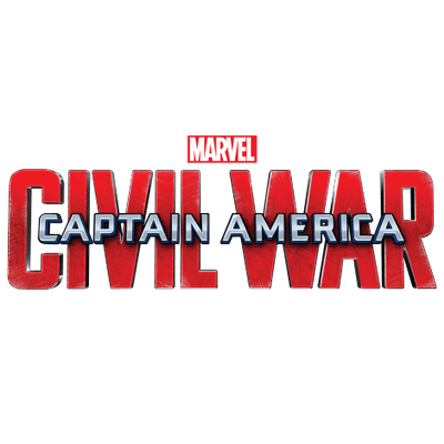 Captain America Civil War Logo transparent PNG.